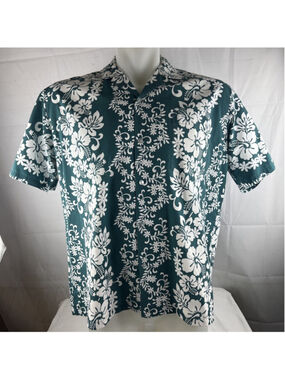 Men’s Hana Fashions Hawaiian Button Up Shirt Size 2xl